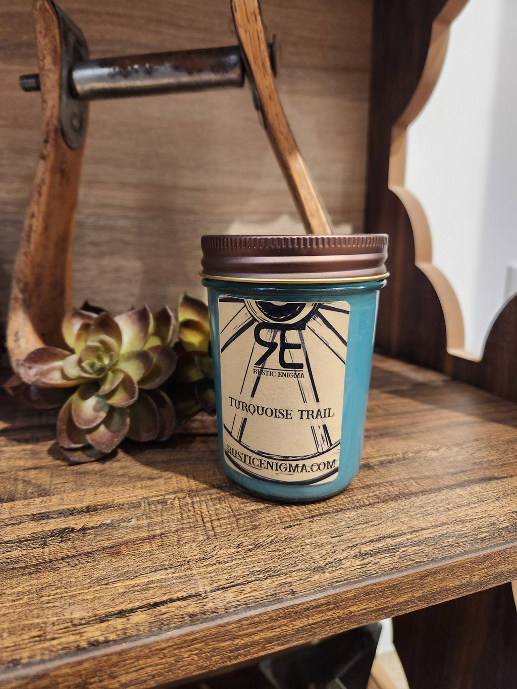 Turquoise Trail 8 oz Candle