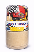 Cars & Trucks Sand Jar  