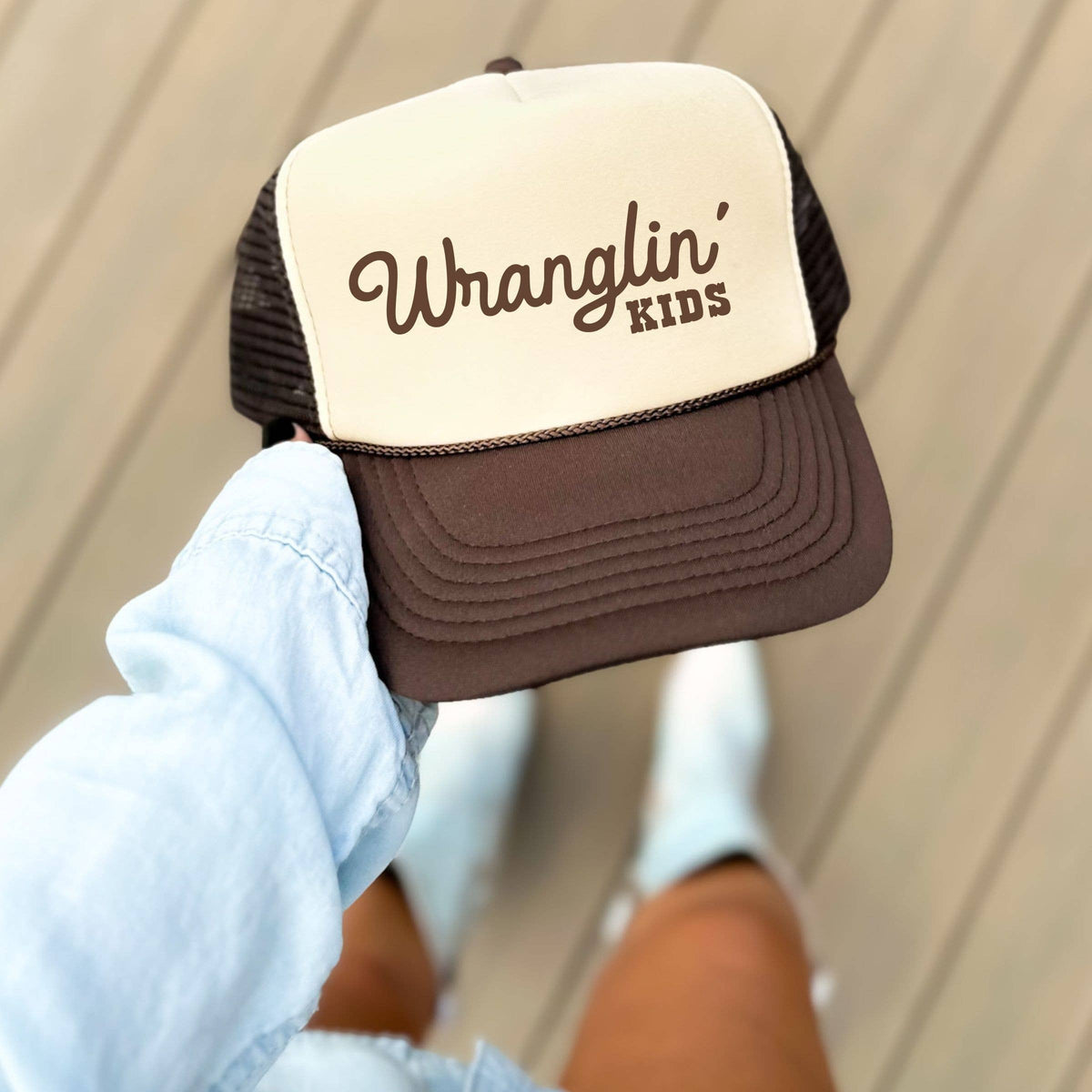 Wrangling' Kids Trucker Hat