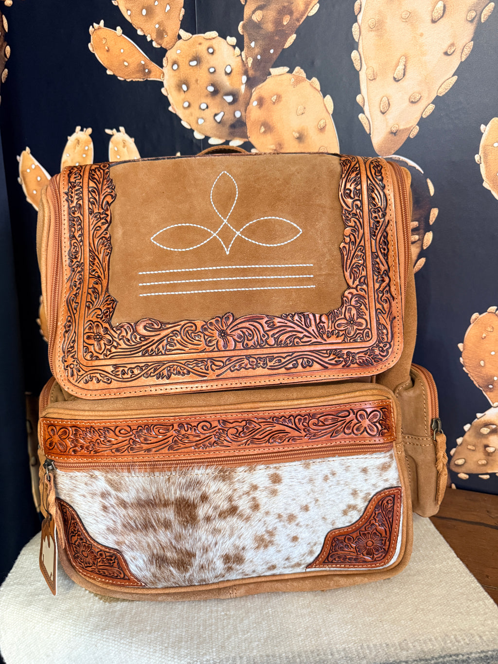 Boot Stitch Backpack/Diaper Bag