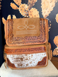 Boot Stitch Backpack/Diaper Bag