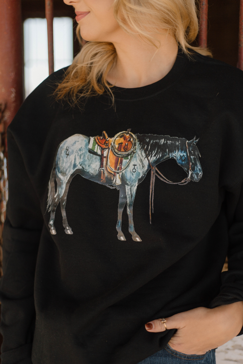 Blu Roan Belle Pullover