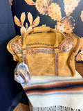 Tooled Leather Duffle