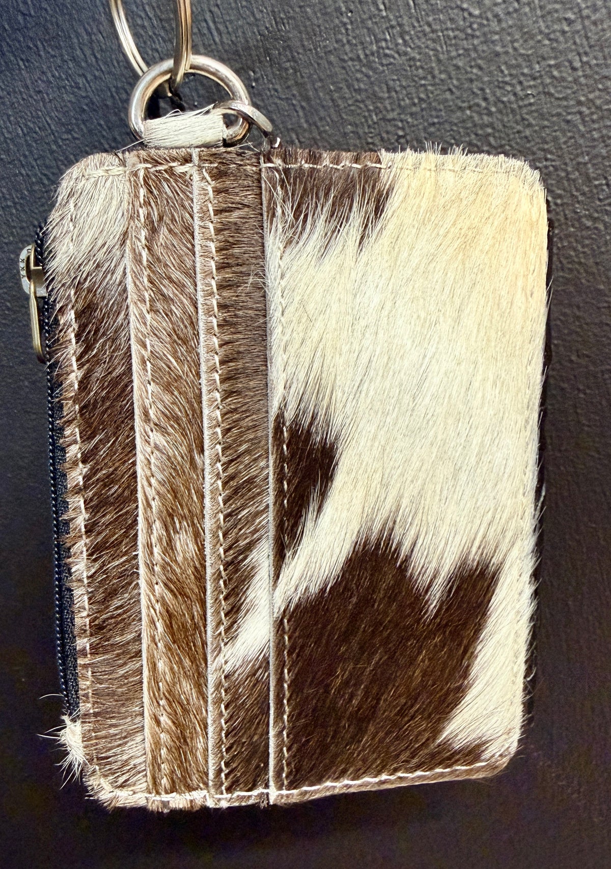Wristlet w/ Black Tooled Front