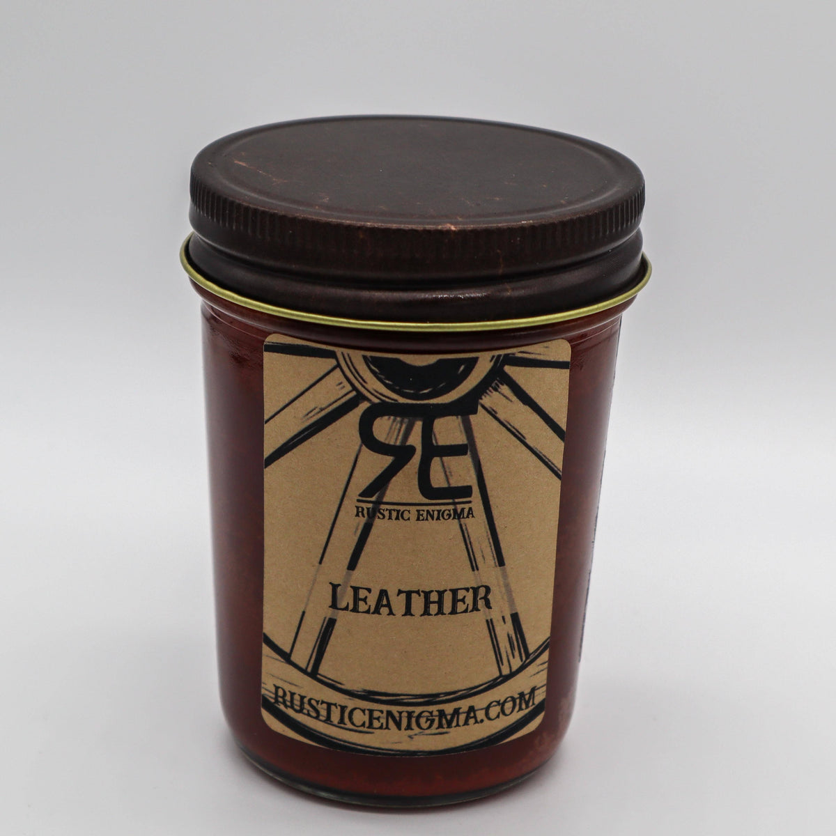 Leather | Handmade Western Candle