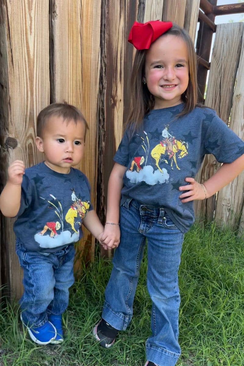 Bold Stripes and Bright Stars Kids Tee