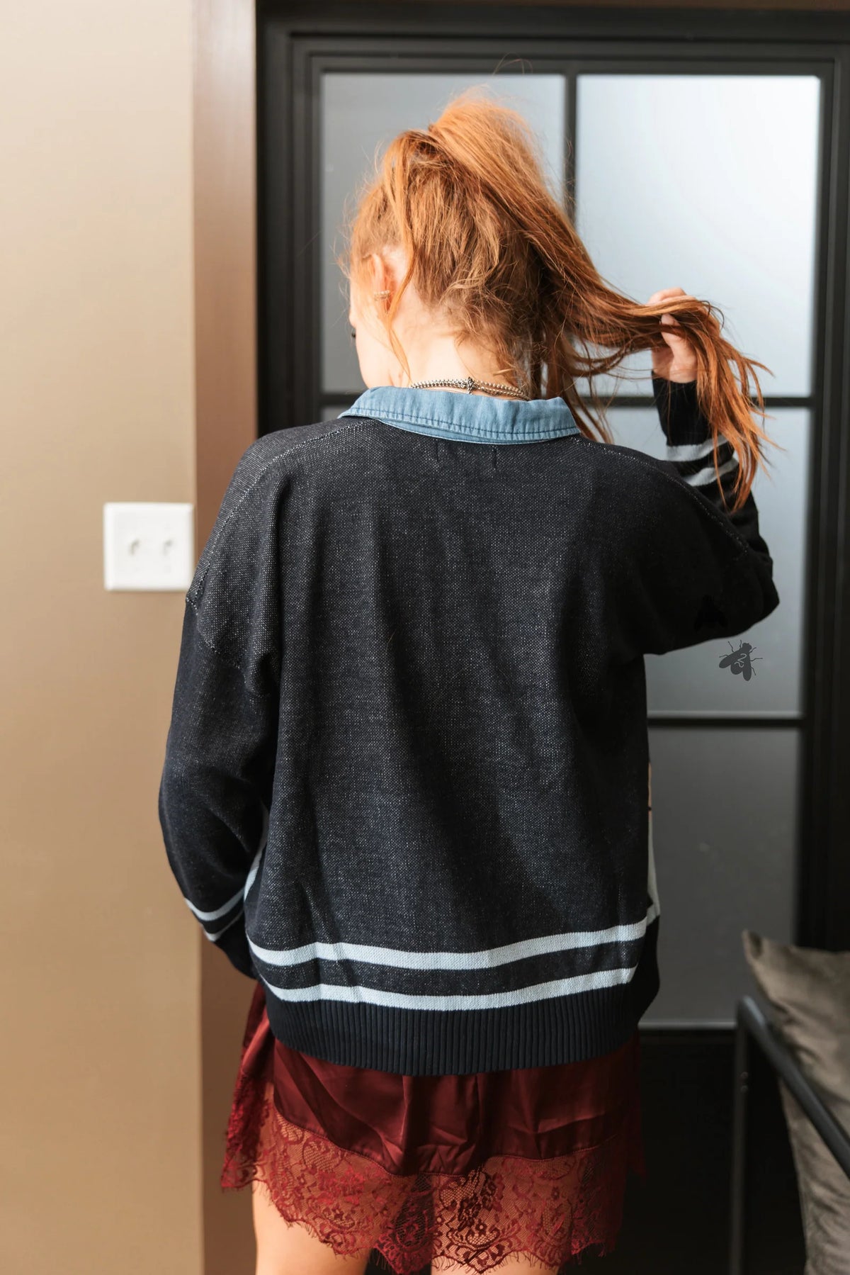 Bronc Blues Sweater