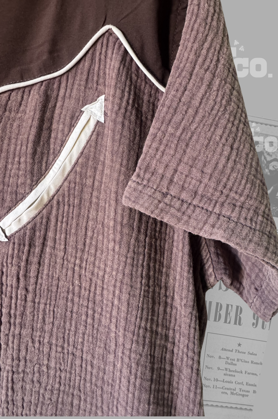 RANK RETRO DRESS - MOCHA