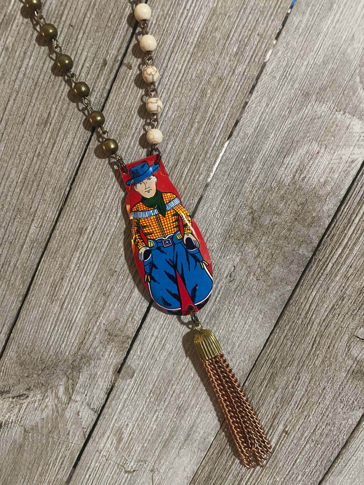 Retro western necklace 