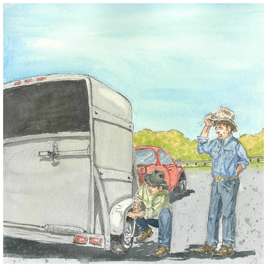 Hardcover: Charlie Learns to Be a Cowboy 