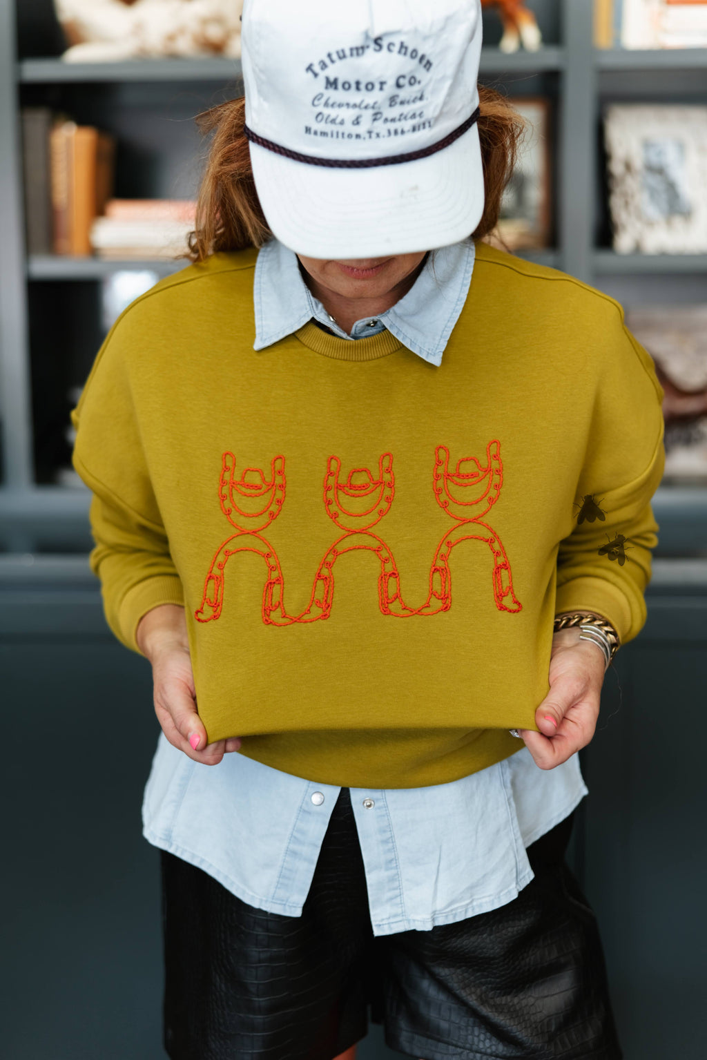 Luck Be Cowboy Sweatshirt