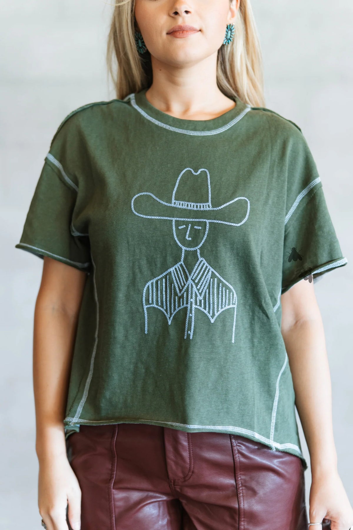 Staredown Stitch Hi/Lo Shirt